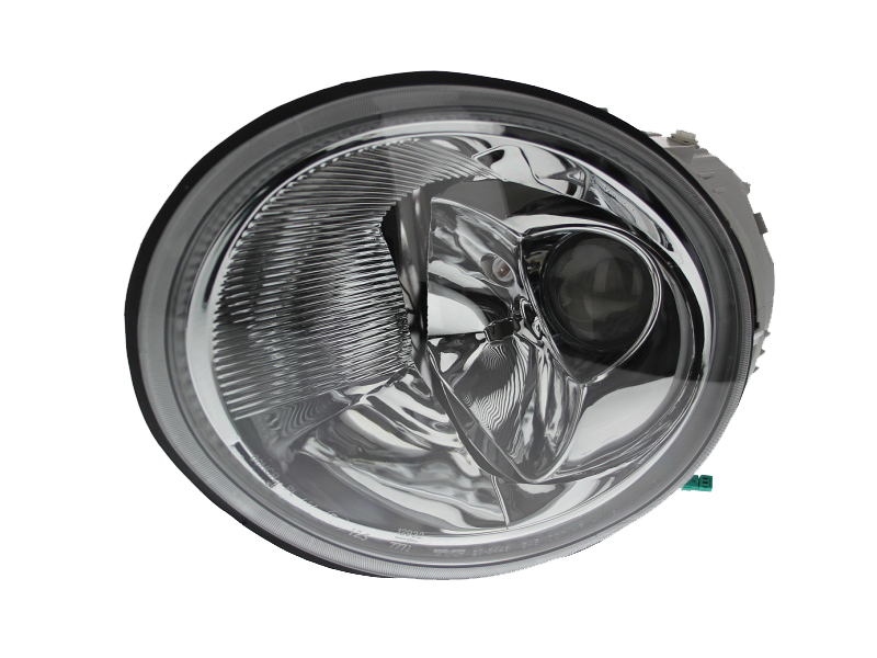 Far Stanga TYC Lampa Frontala 2*H1 Electric Fara Motoras Culoare Cromat VW NEW BEETLE