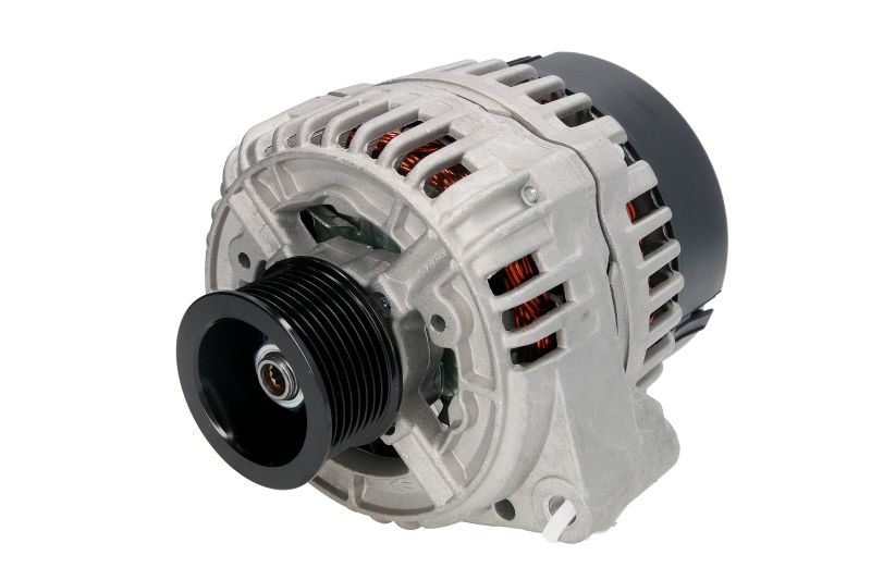 Alternator STARDAX 12V 150A pentru JOHN DEERE 8000 6081H 01.01-12.06 diametru 63mm 8 caneluri 2 gauri fixare distanta 56mm