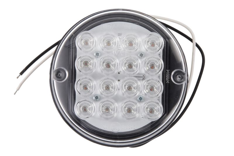 Semnalizator LED Circular Spate 12V Portocaliu Dreapta/Stanga WAS