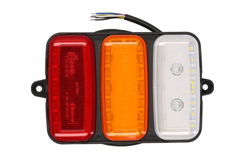 Stopuri spate LED WAS W227 12/24V cu indicator ceata marsarier frana parcare reflector garda spate cablu 2m