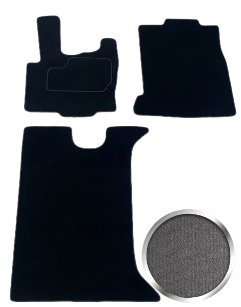 Covoras podea textil velours gri bazalt MAMMOOTH AUDI A6 C8 02.18- 1 buc set velour mats 1 pcs