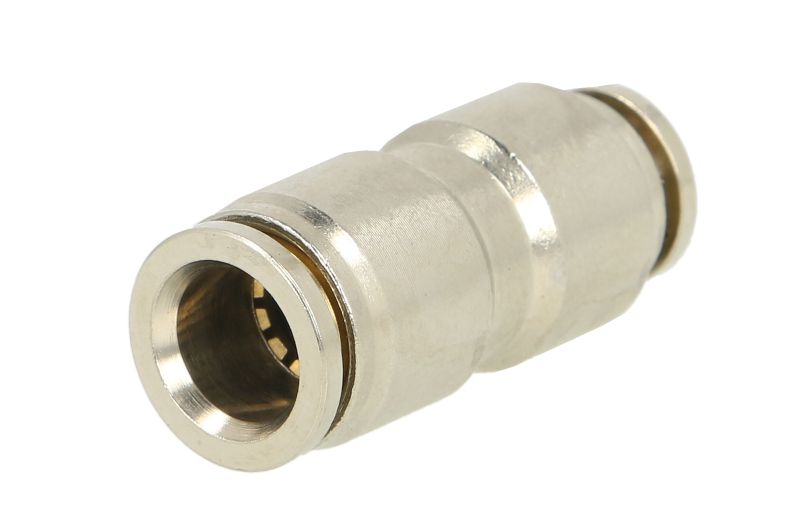 Cap de cuplare PNEUMATICS Sistem pneumatic metal TEKALAN Adaptor Reductie Drept Fir 8x1 mm Furtun 2 6x1 mm