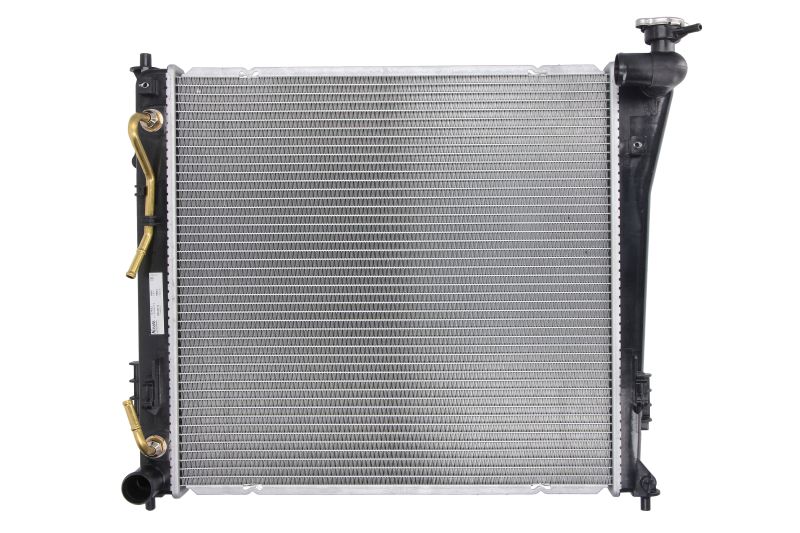 Radiator motor automat NISSENS HYUNDAI I40 I CW 1.7D aluminiu plastic 487x468x26 mm built-in oil cooler