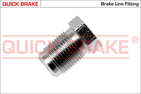 Surub olandez QUICK BRAKE furtun frana diametru filet 5mm lungime 20mm M12x1 deschidere cheie 12mm