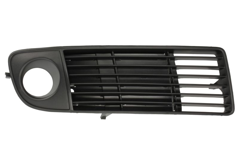 Grila ventilatie bara protectie BLIC Fata Dreapta Audi A6 C5 Allroad C5 01.97-08.05 Negru Plastic Cu Gauri Lampa Ceata