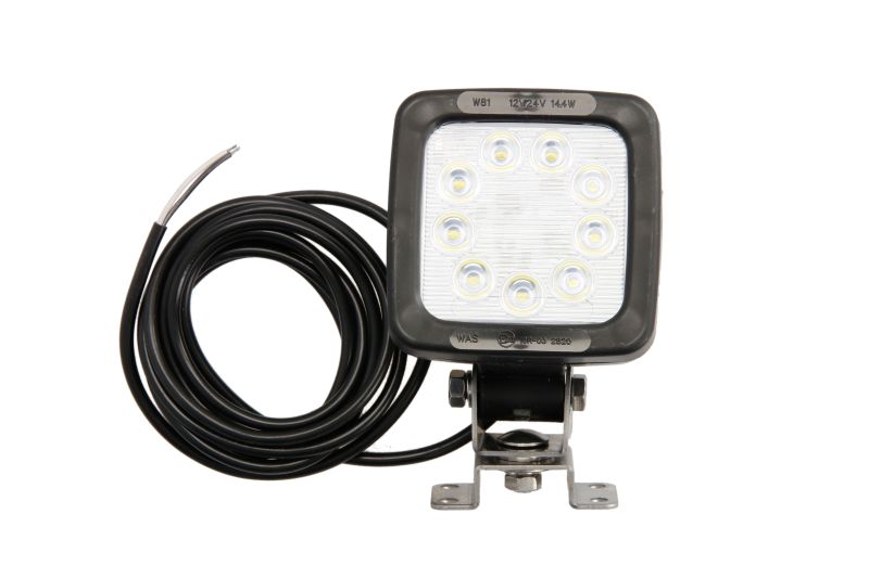 Lumina de lucru LED WAS 12/24V 1300lm 9 LED lungime 101mm inaltime 105mm adancime 77,5mm IP68/IP66 Far raza mare