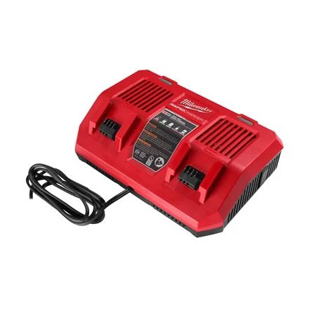 Încărcător scule electrice MILWAUKEE M18 DFC 18V 230V 2 porturi baterii Li-Ion