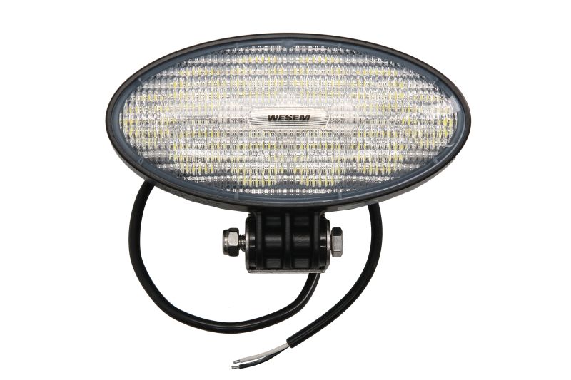 Lumina de lucru WESEM LED 11/30V 70W 5500lm 10 LED 87mm 176mm 86mm sirma 0,5m dispersata sticla ondulata IP67/IP69K