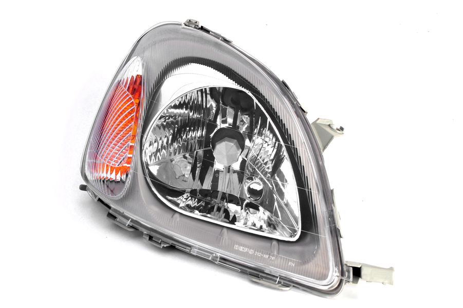 Far Dreapta DEPO Toyota Yaris 06.03 H4 PY21W Electric Fara Motoras Halogen Culoare Insert Gri