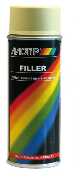 Filler caroserie MOTIP Umplutura corp pulverizare umplere 0,4l aluminiu otel zincat