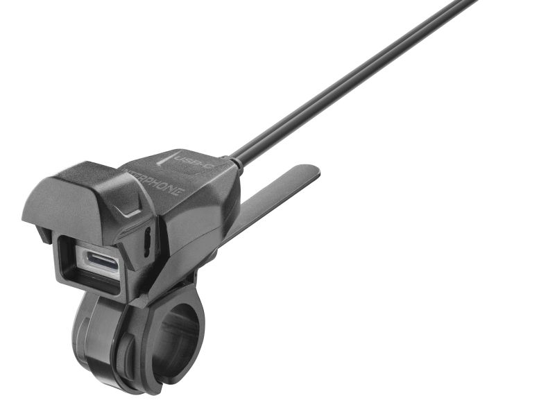 Adaptor brichetă USB tip C pentru ghidon INTERPHONE