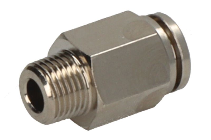 Cap de cuplare PNEUMATICS montare TEKALAN Drept M10x1 metal Fir 8x1mm Dimensiune filet M10mm Pasul filetului 1.0mm