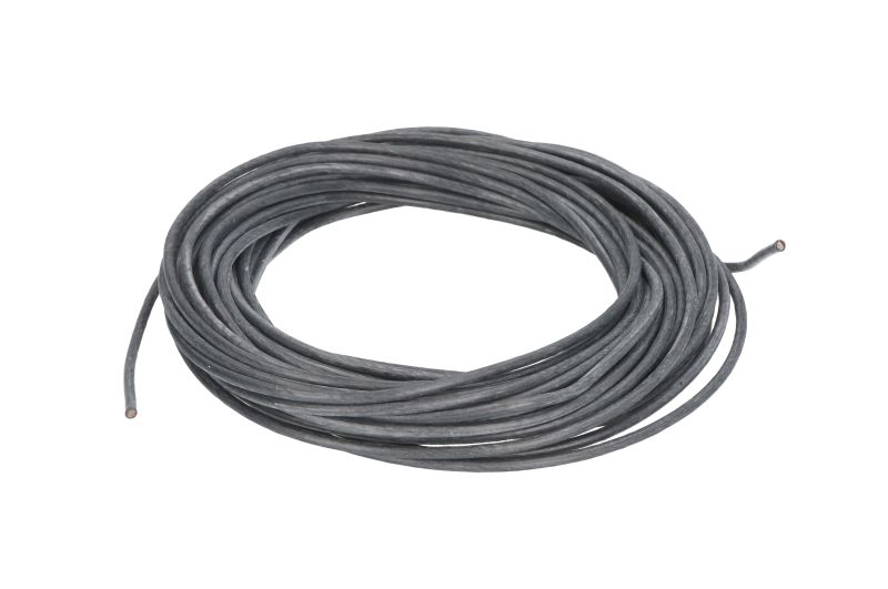 Cablaj SENCOM Negru Silicon 1,5mm Lungime 10m CuSn EN 60228 VDE 0295 80V -35°C la 180°C