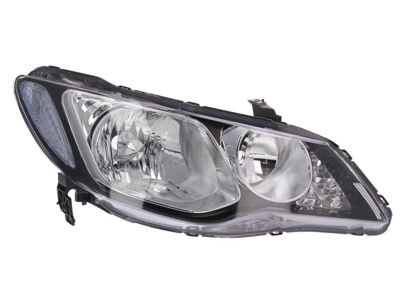 Far Dreapta DEPO HB3/HB4 Electric Fara Motoras Culoare Insert Cromat Honda Civic VIII 12.08 Lampa Frontala