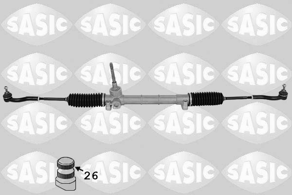 Caseta directie mecanica SASIC FIAT 500 500 C FORD KA 1.2 1.3D 1.4 fara servodirectie 07.07-