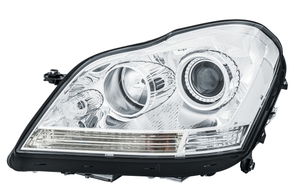 Far Stanga HELLA Lampa Frontala Electric Bi-Ksenon Halogen Cu Motor Mercedes GL X164 07.09 12V 5 Functii Luminoase