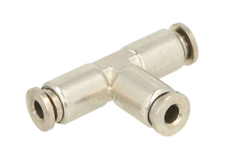 Cap de cuplare PNEUMATICS Montare TEKALAN Piese conector T metal Fir 4x1 mm Furtun 4x1 mm 1buc