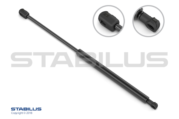 Amortizor portbagaj STABILUS Dreapta/Stanga lungime maxima 557mm SUV 219mm Hyundai Santa Fé I 02.01-03.06