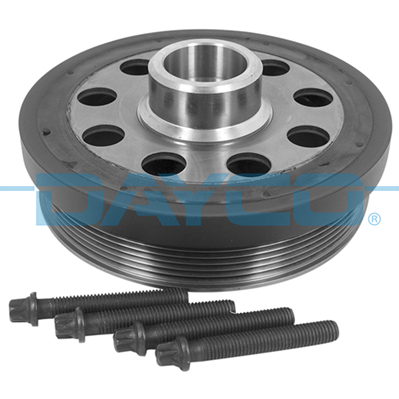 Fulie curea arbore cotit DAYCO BMW 1 E81 E82 E87 E88 3 E90 E91 E92 E93 5 E60 E61 X1 E84 X3 E83 2.0D 2.5 Diametru 185mm