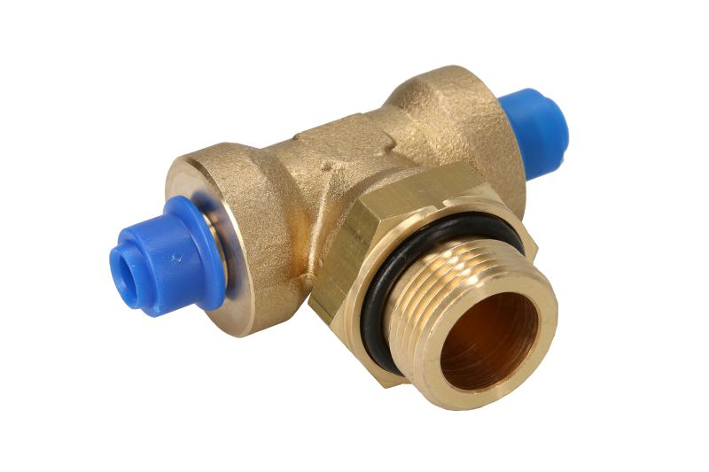 Cap de cuplare PNEUMATICS TEKALAN Conector T M22x1,5 6mm metal piulita 1buc