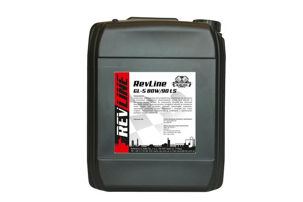 Ulei transmisie manuala RWJ REVLINE 20L 80W90 Limited Slip API GL-5 LS DAF IVECO MAN MB VOLVO ZF TE-ML