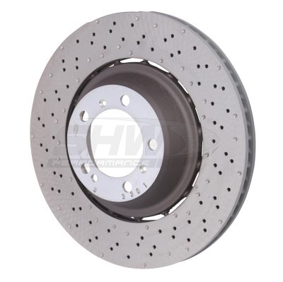 Disc frana SHW ventilat intern 380mm grosime 30mm Spate Stanga Porsche 911 Cayman 3.8 09.13-