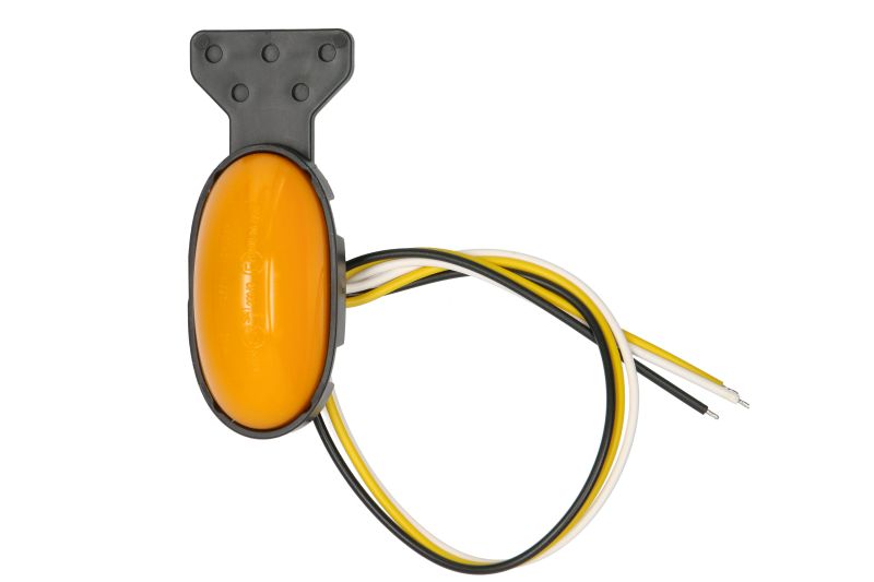 Lumina de clarificare WAS, oval, portocaliu, LED, 75mm înălțime, 39,5mm lățime, 31mm adâncime, cu umeraș, 12/24V, IP6K9K