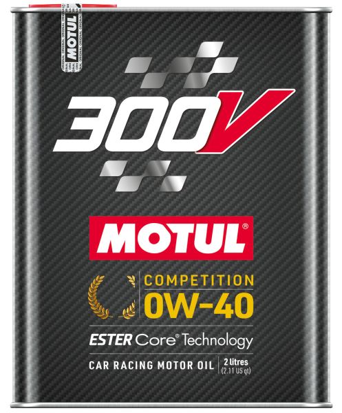 Ulei de motor MOTUL 300V COMP 0W40 2L sintetic canistra turisme ESTER Core® Techn