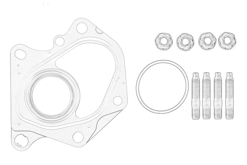 Set montaj, turbocompresor OE RENAULT