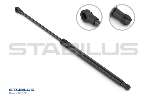 Amortizor Capota STABILUS Dreapta/Stanga Lungime 439,5mm Cursa 166mm Lexus LC Coupe 11.16-