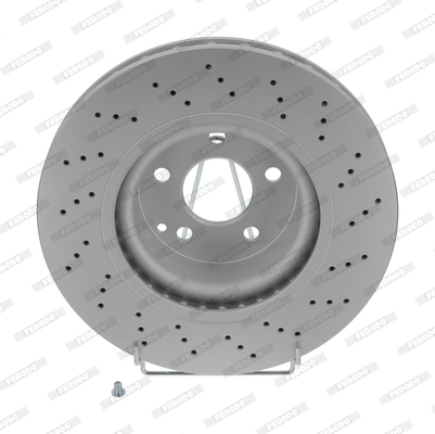 Disc frana Fata Dreapta/Stanga FERODO MERCEDES C W203 S C215 W220 1.8-5.8 10.98-02.07 Diametru 330mm Grosime 32mm 5 Gauri