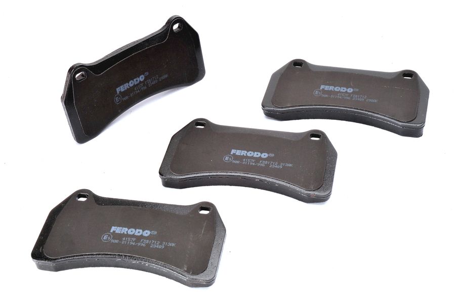 Set placute frana Fata FERODO Jaguar S-TYPE II XJ 2.7D/4.2 04.02-03.09 Inaltime 75.4mm Latime 144.7mm Grosime 16.1mm