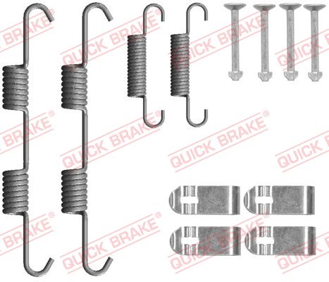 Set accesorii sabot frână KIA Sorento III 2.0D-3.3 01.15- QUICK BRAKE