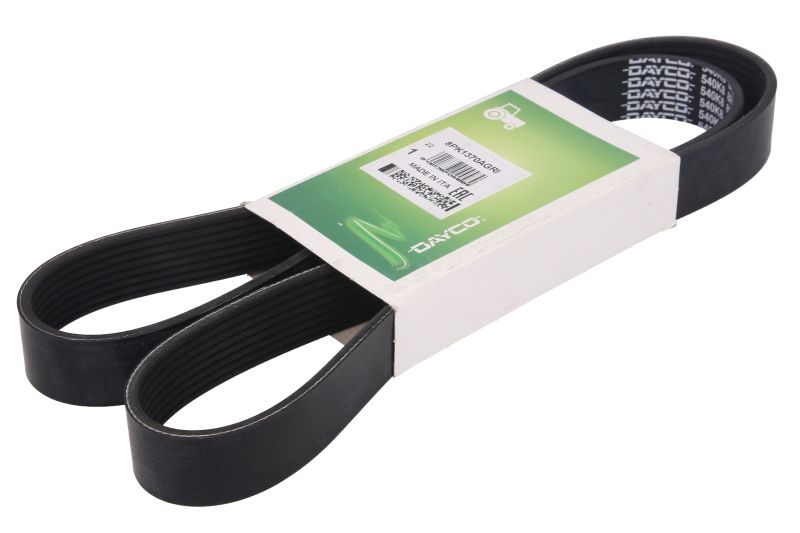 Curea transmisie cu caneluri DAYCO Multi-V-belt 8PK1370 CLAAS NECTIS F4CE0454C Lungime 1370.0 mm Numar de nervuri 8.0 buc