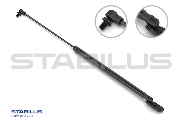 Amortizor portbagaj STABILUS Dreapta lungime maxima 586mm SUV 235mm Mazda 323 F VI Hatchback 09.98-05.04