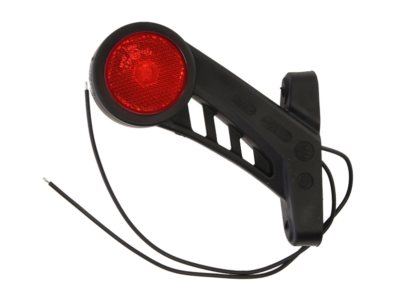 Lumina de clarificare WAS LED 12/24V Stanga Orange/Red/White Lumină auxiliară Iluminare auto Caroserie