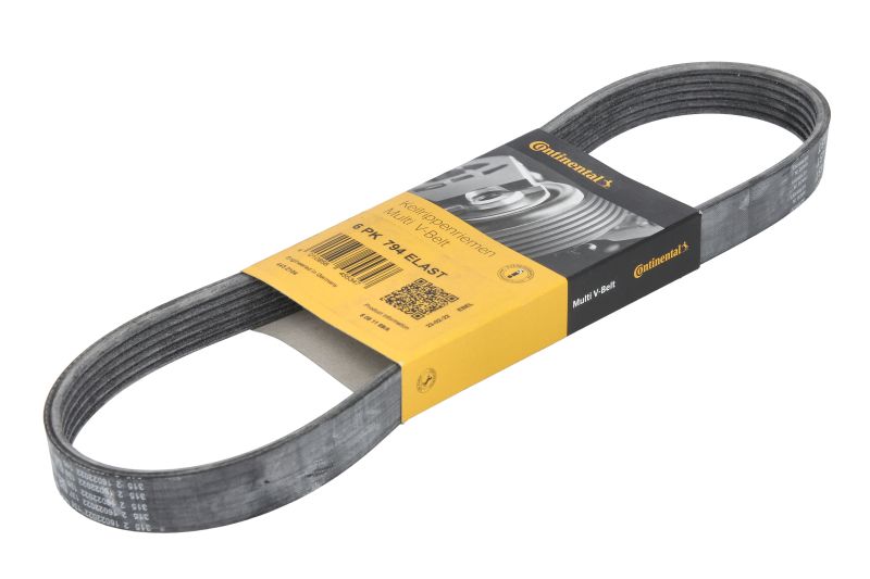 Curea transmisie cu caneluri CONTITECH 6PK794 Multi-V-belt 794mm 6 nervuri MERCEDES S W221 3.5H 01.09-12.13