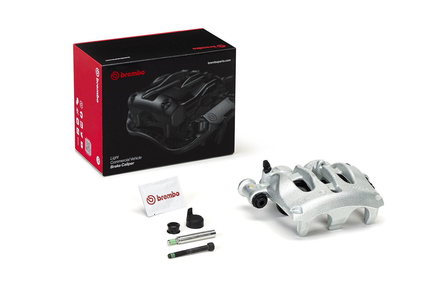 Etrier frana BREMBO fata/spate MERCEDES SPRINTER 5-T B907 2.0D/2.2D/3.0D 02.18- Fonta Dreapta 48mm 303mm 28mm 2 pistoane