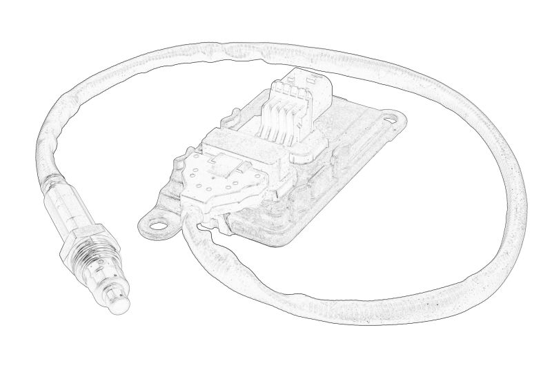 Senzor NOx injectie aditiv OE DB TRUCK Sistem reciclare gaze EGR Mercedes 010 153 14 28 64