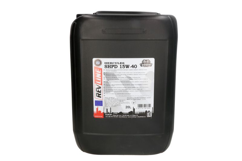 Ulei de motor RWJ HERCULES 20L 15W40 SHPD API CF-4 CH-4 CI-4 SL ACEA A3 B4 E7 CATERPILLAR ECF-1A CUMMINS 20071 20072 20076