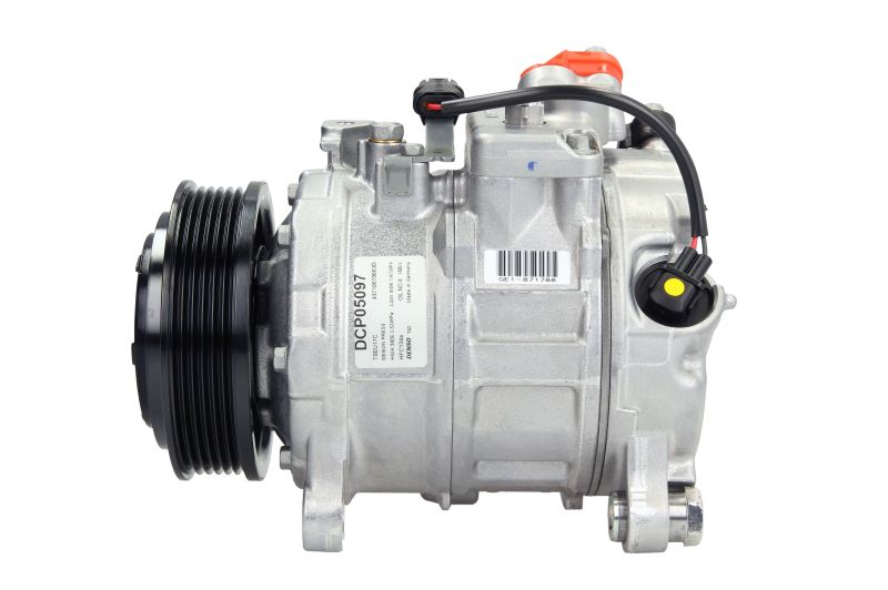 Compresor aer condiționat DENSO BMW 1 3 4 X3 X4 1.6-3.0D 09.10- 7SEU17A R134a Ø110mm 6 caneluri 12V 150ml PAG 46