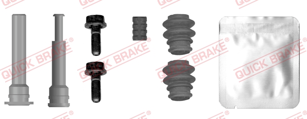 Set bucsi ghidaj etrier frana QUICK BRAKE fata dreapta/stanga kit reparare HYUNDAI PORTER KIA CARENS III 1.6-2.5D 09.06-