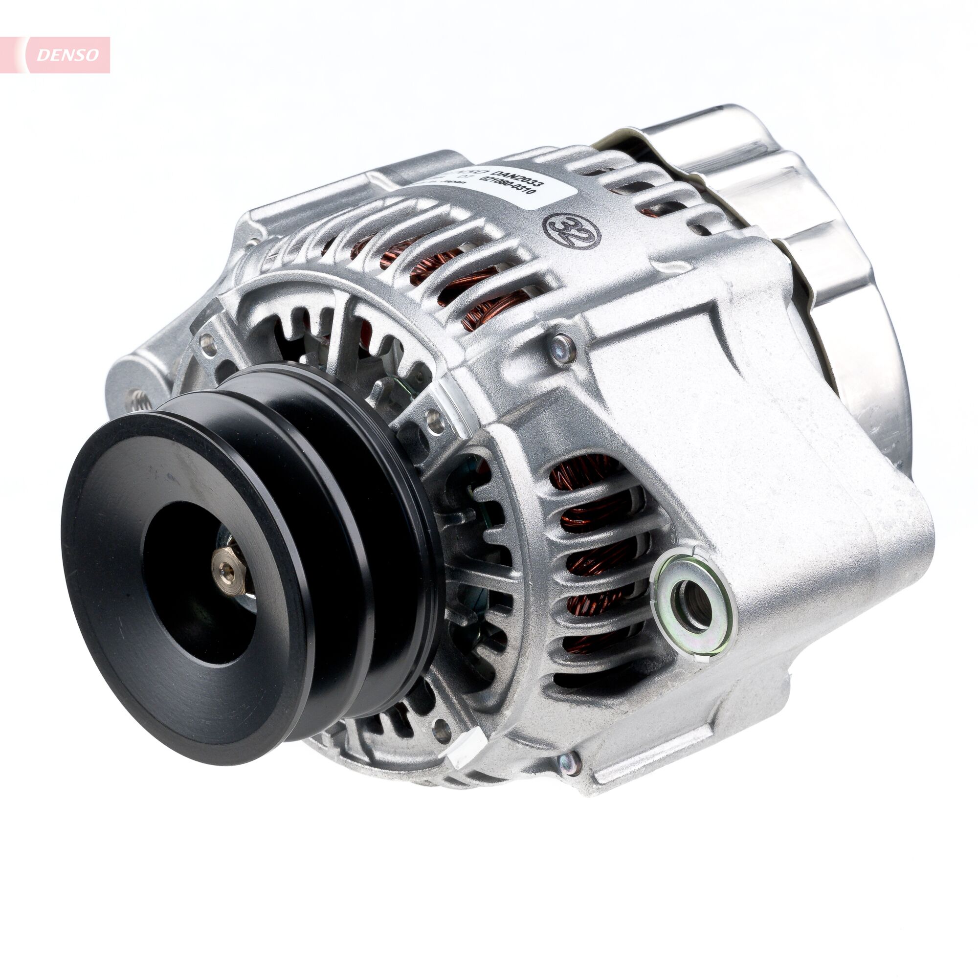 Alternator DENSO 14V 90A Diametru 74mm 2 Caneluri CATERPILLAR Sistem Electric Motorului