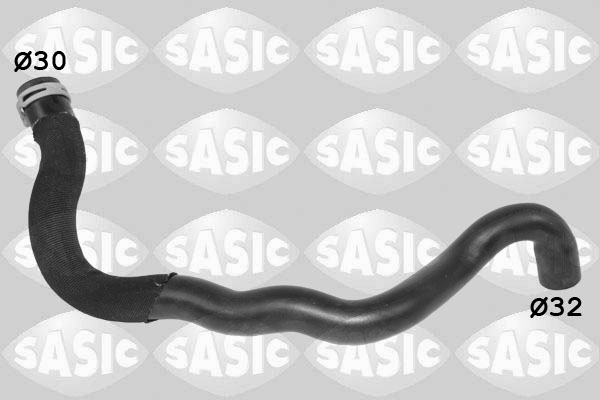 Furtun radiator cauciuc superior DACIA DUSTER 1.5D 06.10-01.18 SASIC sistem racire montare superior dreapta