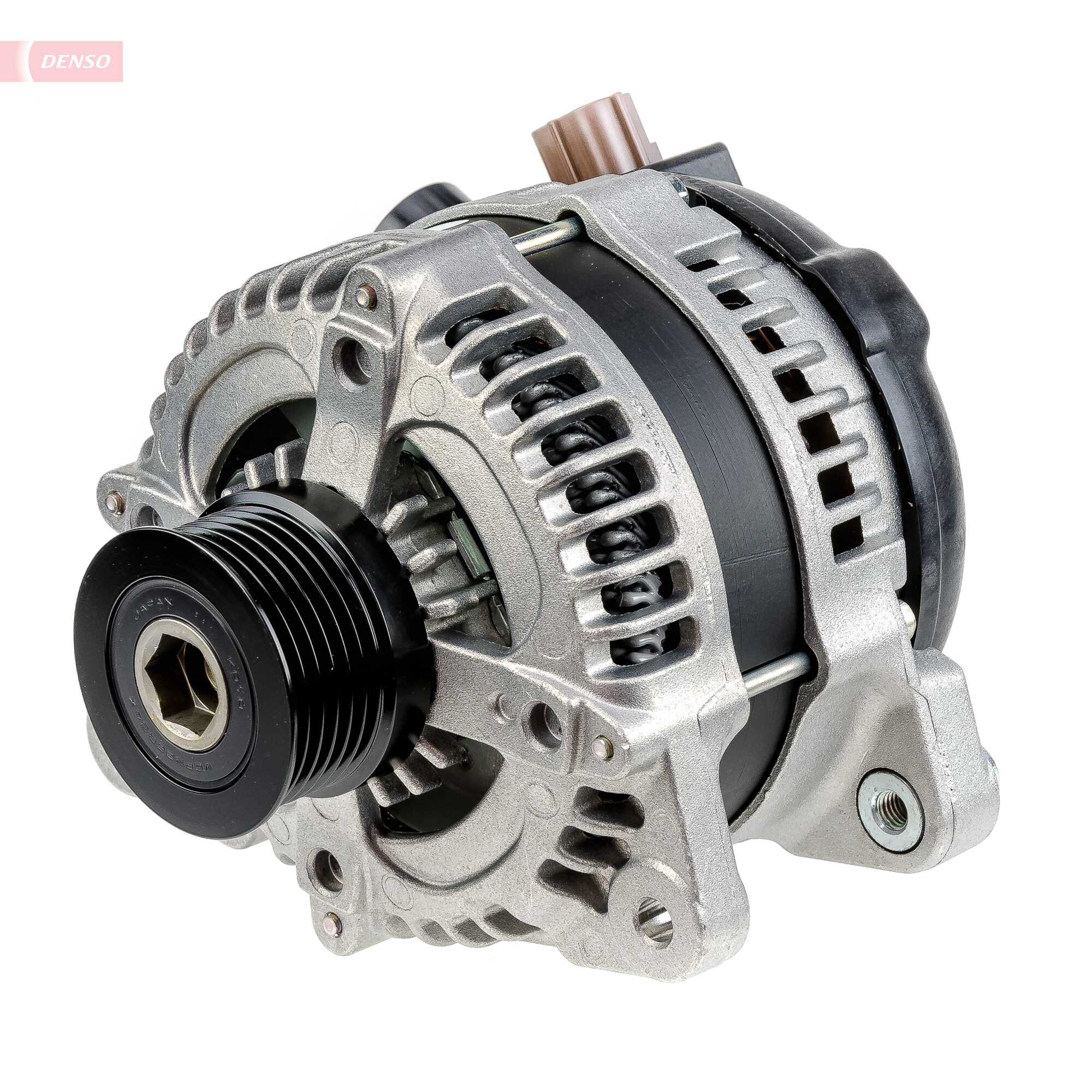 Alternator DENSO 14V 150A Ford C-MAX Focus II 1.8D 07.04-09.12 Diametru 54.3mm 6 Caneluri 6.22kg