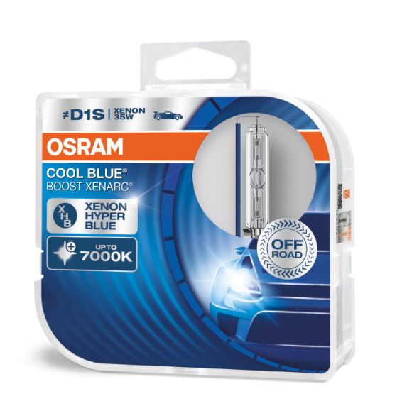 Bec incandescent OSRAM D1S 35W PK32D-2 Cool Blue Boost 7000K xenon 2buc 85V 35W