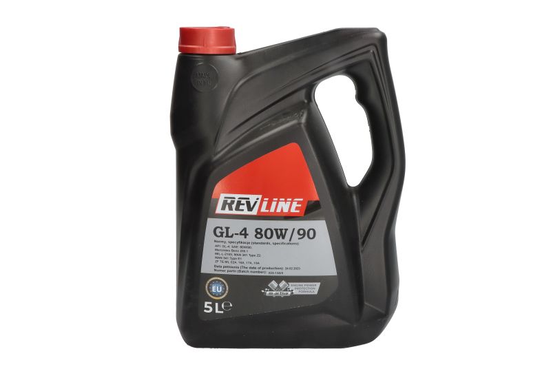 Ulei transmisie manuala RWJ GEAR OIL 5L 80W90 API GL-4 MAN 341 E1 ZF TE-ML 02A MB 235.1