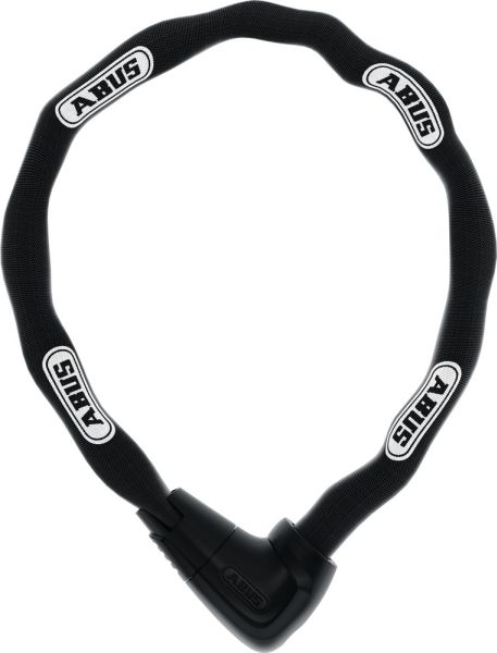 Lanț antifurt motociclete ABUS Steel-O-Chain 9808/110 negru lungime 1,1m zăbrele 8mm cilindru ABUS Plus