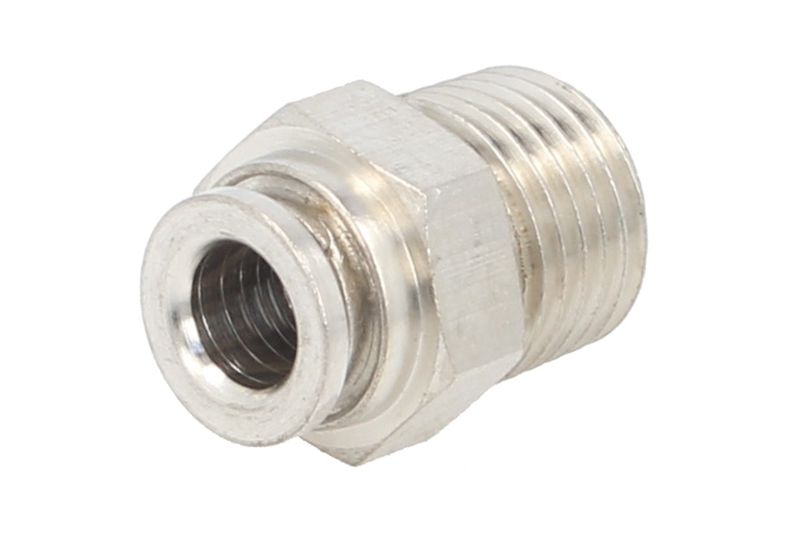 Cap de cuplare PNEUMATICS TEKALAN 1/4` metal drept fir 6x1 mm montare de urgență 1buc sistem pneumatic