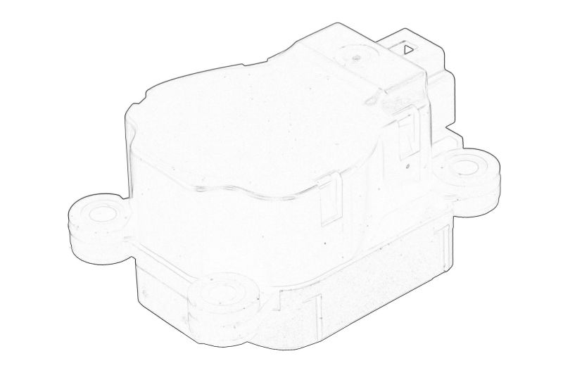 Element de control aer condiționat A/C moto-regulator automată CITROEN C5 II C6 PEUGEOT 407 1.6D-3.0D 03.04-